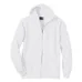 Hanes 10 oz. 90/10 Ultimate Cotton Full-Zip Hoodie - White/Neutral
