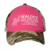 Ladies Frayed Camo Cap