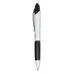 Zebra Z Grip Max Retractable Ballpoint Pen White Barrel - Blue Ink