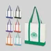 NON-WOVEN TOTE BAG WITH TRIM COLORS