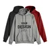 Allmade Unisex Organic CVC Fleece Pullover Hoodie