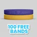 Custom Embossed Wristband EM98409A   