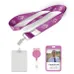 1/2 inch Price Saver Lanyard with Bull Dog Clip-B