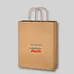 Budget Kraft Paper Brown Shopping Bags-10-x-13 - BG