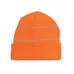 Knit Beanie with Reflective Stripes