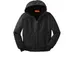 CornerStone Washed Duck Cloth Insulated Hooded Work Jacket
