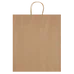Budget Custom Kraft Paper Brown Shopping Bag - 16" x 19"