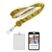 Polyester/Badge Reel Lanyard Combos