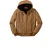 CornerStone Washed Duck Cloth Insulated Hooded Work Jacket