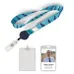 3/4 inch Polyester/Badge Reel Lanyard Combo-A