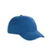 Big Accessories 6-Panel Brushed Twill Structured Cap - Dark/All
