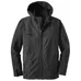 Port Authority Textured Hooded Soft Shell Jacket - Dark/All