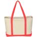 Budget Custom Large Heavy Cotton Canvas Boat Tote Bag