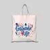 Natural color 21" handle shopping tote bag 