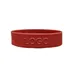 3/4 inch Embossed Wristband         