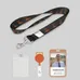 1 inch Price Saver Lanyard with Metal Clip-A