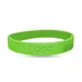 1/2 inch Debossed Wristband    