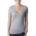 Next level Women's CVC Deep V-Neck Tee