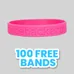 Custom Debossed Wristbands 