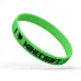 Custom Silkscreen Printed Silicone Wristbands