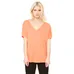 Bella Ladies' Slouchy V-Neck T-Shirt