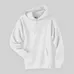 Hanes 10 oz 90/10 Ultimate Cotton Printpro Pullover Hood - White/Neutral