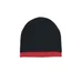 Knit Beanie with Stripe