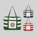 Cotton Canvas Nautical Tote Bag-BG