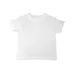 Rabbit Skins Toddler Short Sleeve Tee - White/Neutral