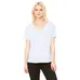 Bella Ladies' Slouchy V-Neck T-Shirt