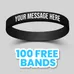 Custom Printed Silicone Wristbands         