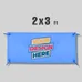 Vinyl Banner 2' x 3'