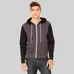 Bella   Canvas Unisex Poly-Cotton Fleece Full-Zip Hoodie - Athletic Heather