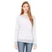 Bella   Canvas Ladies' Sponge Fleece Wide Neck Sweatshirt - Marble