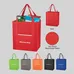 NON-WOVEN WAVE SHOPPER TOTE BAG