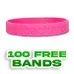 Custom Debossed Wristbands 