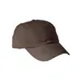 Big Accessories 6-Panel Washed Twill Low-Profile Cap - Dark/All