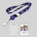 1/2" Polyester/Badge Reel Lanyard Combo-B