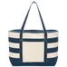 Budget Custom Cotton Nautical Tote Bag