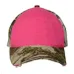 Ladies Frayed Camo Cap