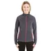 Ash City - North End Sport Red Ladies Flux Melange Bonded Fleece Jacket
