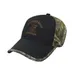 Solid Front Camo Back Cap - Structured