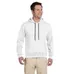 Gildan Premium Cotton 9 oz. Ringspun Hooded Sweatshirt - White/Neutral