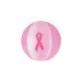16" Arc Inflatable Beach Ball w/Pink Ribbon Imprint