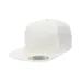 Yupoong 6-Panel Structured Flat Visor Classic Snapback Cap