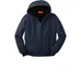 CornerStone Washed Duck Cloth Insulated Hooded Work Jacket