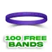 Custom Embossed Wristbands      