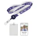 Polyester/Badge Reel/Metal Clip Lanyard Combo