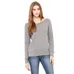 Bella   Canvas Ladies' Sponge Fleece Wide Neck Sweatshirt - Triblend