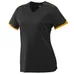 Augusta Ladies Wicking T-Shirt with Contrast Piping